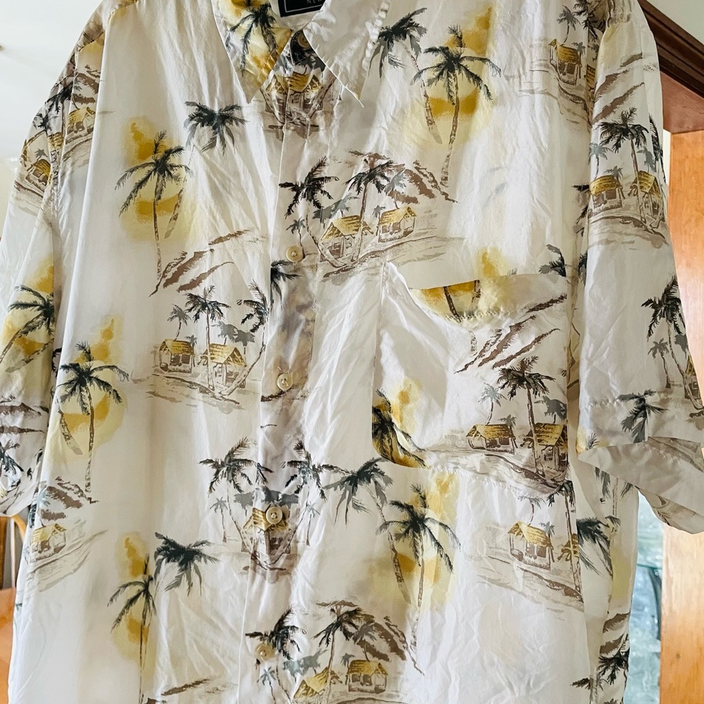 Machine washable silk shirt